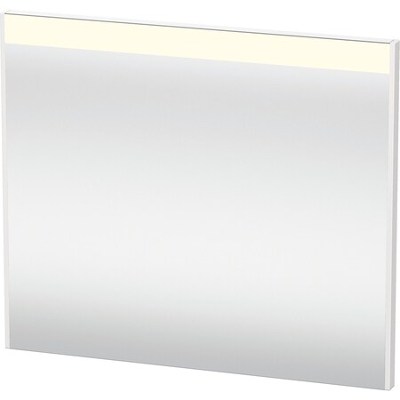 Duravit Brioso Mirror, 32 1/4 X1 3/8 X27 1/2  White High Gloss, Light Field, Square, Sensor Switch BR7002022226000